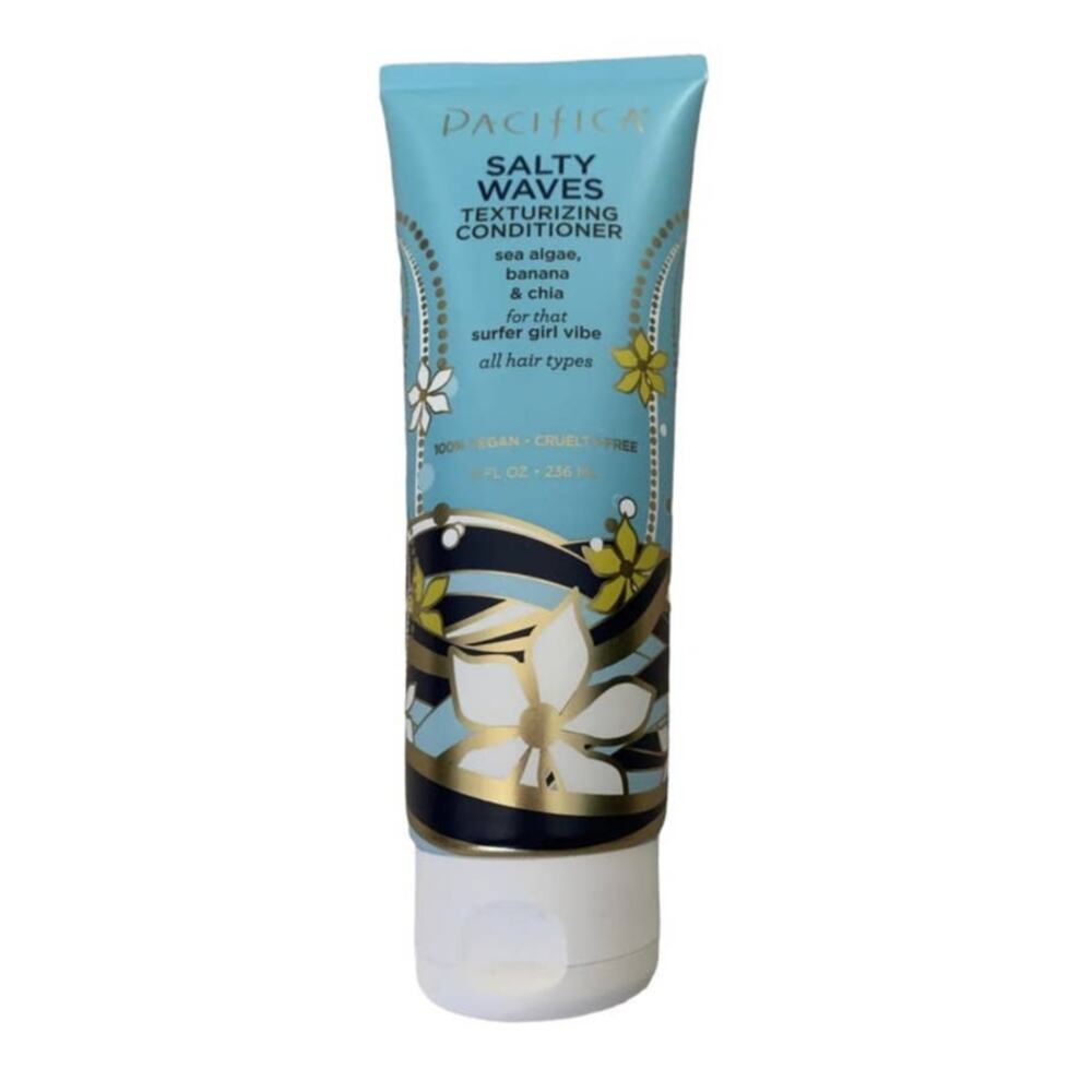 Pacifica Salty Waves Texturizing Conditioner Sea Algae Banana Chia Vegan 8 fl oz